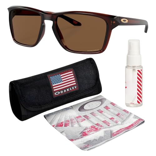 Image of Oakley SYLAS OO9448 Rectangle Shape Sunglasses With Official Eyewear Kit | Men's Sunglasses