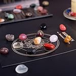 Polished Mixed Crystal Chips Set, 0.4 inches, 128 Pcs - Handpicked Tumbled Stones and Crystals Bulk for Healing, Reiki, Meditation, Witchcraft and Home Decor - Image 2