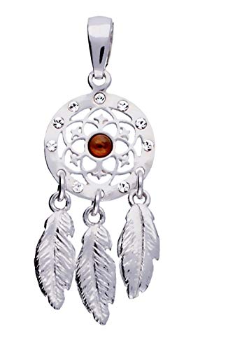 Pendentif ambre de la Baltique véritable collier argent 925 femme