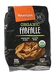 Mantova Italian Organic Pasta Bowtie Farfalle - 100% Durum Semolina Organic Farfalle -Product Of...