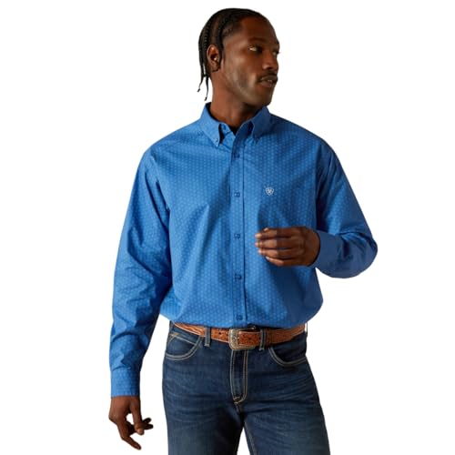 Ariat Men's Blue Stratford Button Shirt