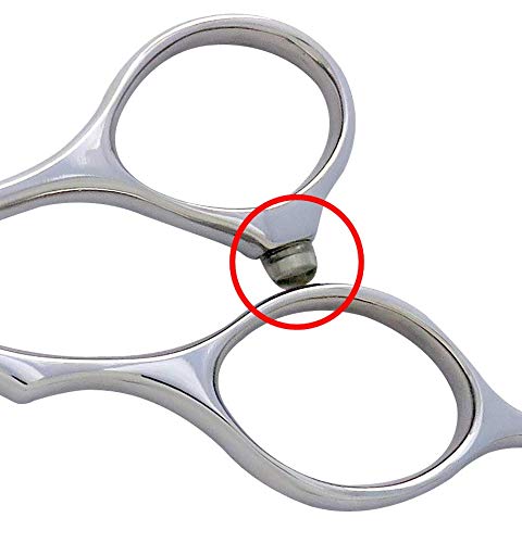Screw In Bumper for Hair Scissors Clear Rubber Stopper Replacement Bumper 3mm Non-Universal Size
