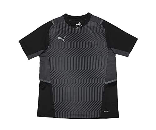 Image of Puma Unisex-Kid Polyester Letter Print Regular Fit T Shirt
