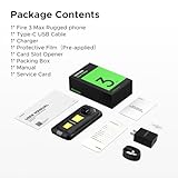 DOOGEE Fire 3 Max Rugged Smartphone, Android 15 Rugged Phone, 32GB+256GB/2TB, 8350mAh Waterproof Phone with 2 Camping Lights, 5.5'' HD Sim Free mobile phones, 48MP+8MP,Widevine L1, Face ID, NFC, GPS - Image 9