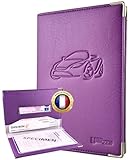 👑 Élégance et qualité premium – Conçu en simili cuir raffiné avec coins métalliques, ce porte-carte grise UGOZEN allie style et durabilité.