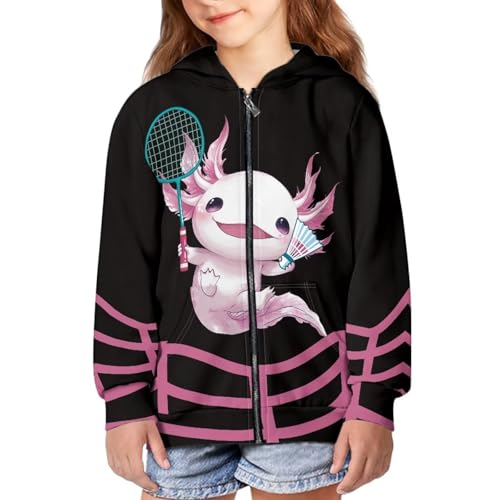 DISNIMO Long Sleeve Hooded Pullover Coat Zip Up Hoodie Sweatshirts with Pockets