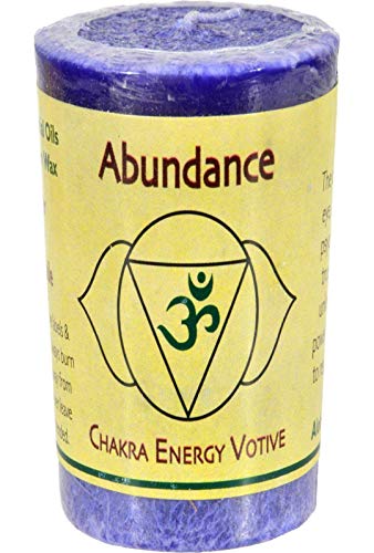 Aloha Bay Chakra Votive Candle, Abundance #TOP1