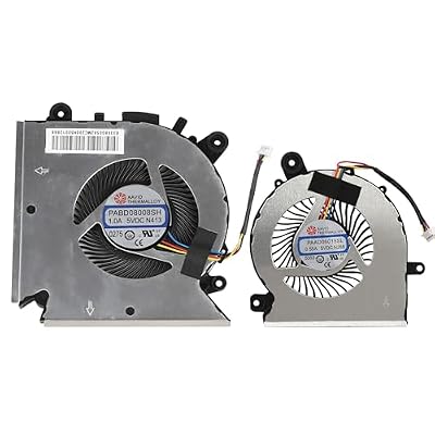 CPU+GPU Cooling Fan for MSI GF63 GF65 Thin MS-16R1 MS-16R3 MS-16R5, WF65 MS-16W1 MS-16W2 P/N: PABD08008SH PAAD06015SL N413 N433 N285