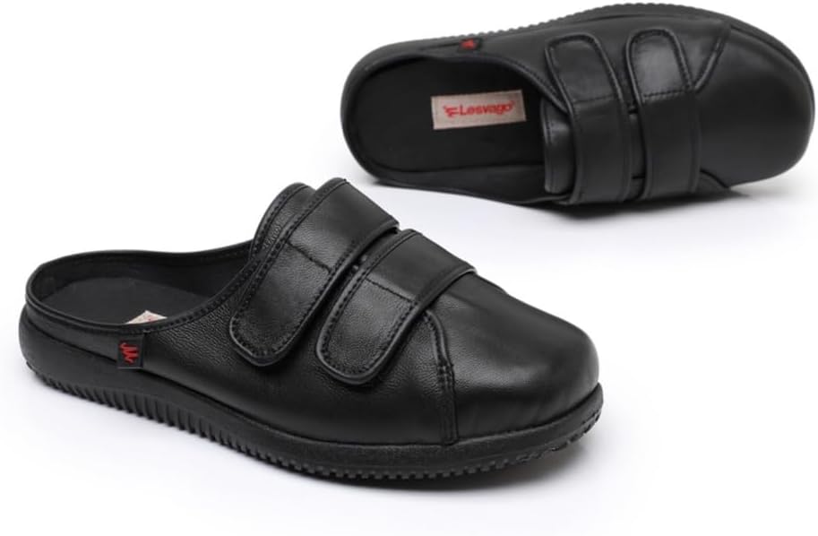 VEACAM Women's Diabetic Shoes Adjustable Lightweight Sandals for Edema Arthritis Wide Width Swollen Feet Elderly Walking Sneakers