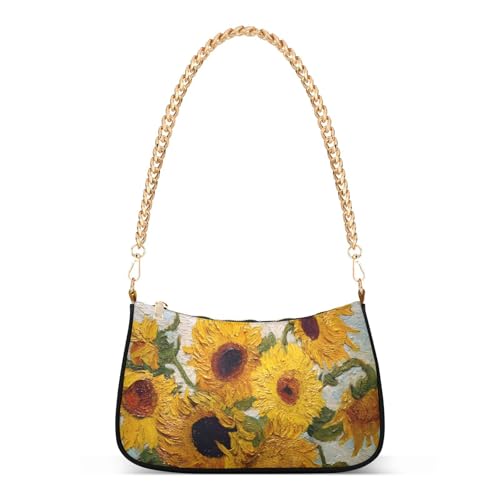 Sac à bandoulière pour femme Van Gogh en finir avec les sacs ternes grâce aux tournesols