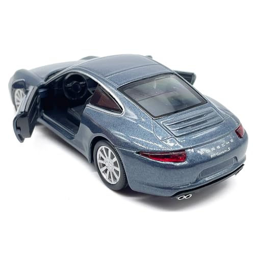 Modelo 1:36 911 Carrera S 2018 coche a escala miniatura 4