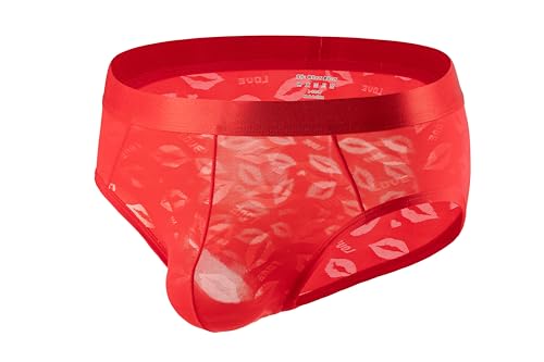 Image of PANTEASY Menswear Lips Designed Frenchie Brief- Dailywear, Soft & Comfortable