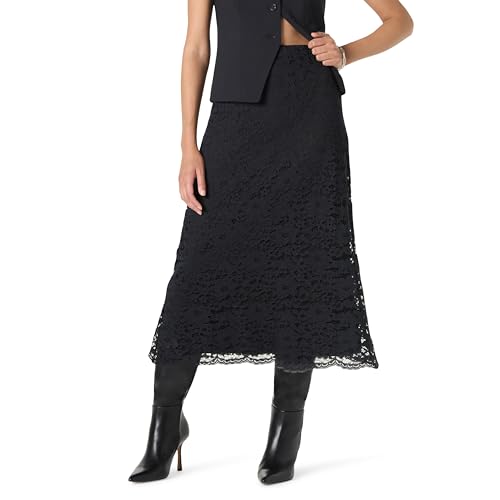 The Drop Women's Standard Elana Lace Midi Skirt