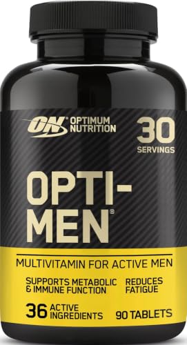 Optimum Nutrition Opti-Men, Multivitamínico de Alta Potencia para Hombres
