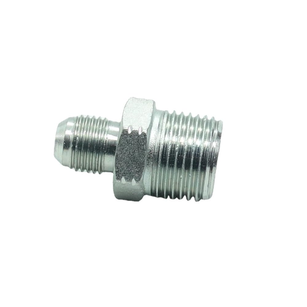 2 Raccords Réducteurs Hexagonaux 7/16 Mâle JIC X 1/2 Mâle NPT - Acier Plaqué Pour Plomberie Et Hydraulique Raccords Sans Fuite 2 Raccords Réducteurs Hexagonaux 7/16 Mâle JIC X 1/2 Mâle NPT - Acier Plaqué Pour Plomberie Et Hydraulique Raccords Sans Fuite