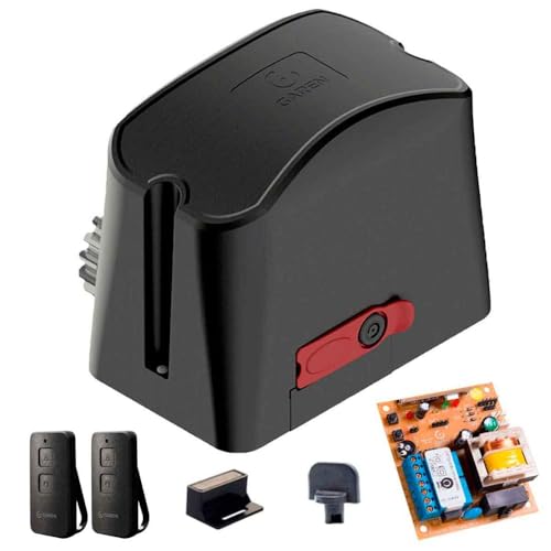 Motor de Portão Deslizante DZ Casa Fit Garen Automatizador De Portões até 300kg 1/4 com 2 Controles (220, Volts)