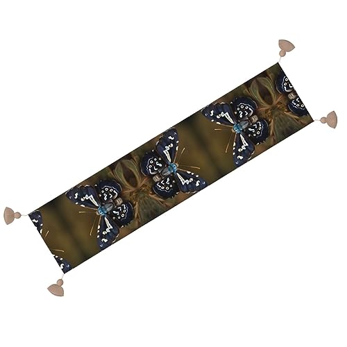 Chemin de table rustique pour une décoration de cuisine chaleureuse et repas de Noël - 7