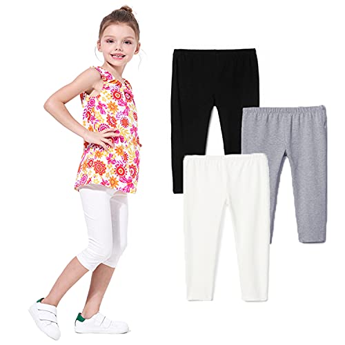 Felix & Flora Toddler/Little Girls Flat Capri Leggings Pants