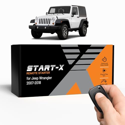 Start-X Remote Starter Kit for Jeep Wrangler JK (2007, 2008,