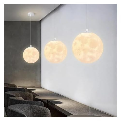 Lampes de lune suspendues 3D, le cadeau déco idéal de 18cm - 6