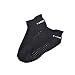 COSMOS 4 Pair Black Color Silicone Dot Non Slip Cotton Yoga Socks