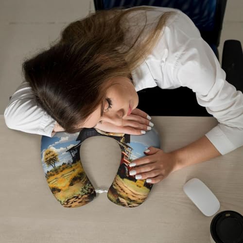 Almohada cuello en U espuma viscoelástica cómoda miniatura 6