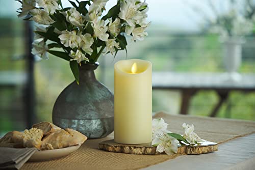 Luminara Flameless LED Candle, Moving Flame Pillar, Remote Ready, Timer, Battery Operated, Vanilla Honey Scented, Ivory (3.5 in x 7 in) by Luminara - Image 2