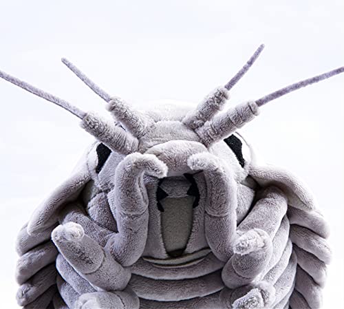 Zhongxin Made Giant Isopod Plush - Lifelike 13Inch Isopod Stuffed Animal, Simulation Bathynomus Giganteus Arthropod Insect Plushie, Soft Crustaceans Animals Toys Model Dolls Gifts For Kids #TOP5