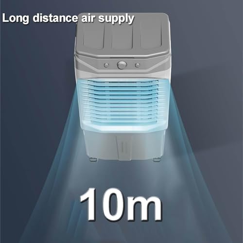 Climatiseur portable robuste avec grand réservoir de 20L pour commerce