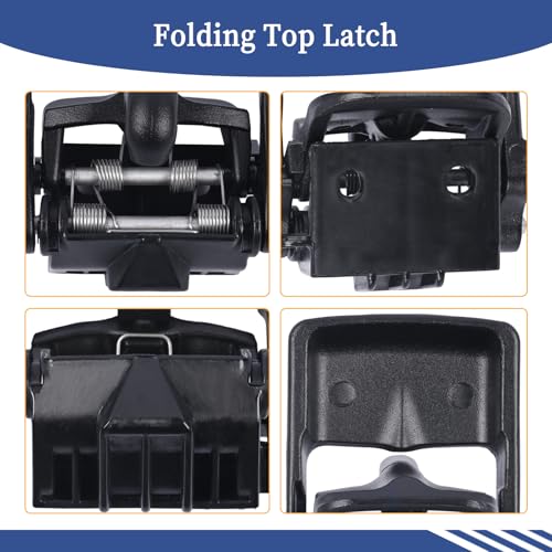 Image of 68391566AB Folding Top Latch Compatible with Jeep Wrangler JL 2018-2024 / Gladiator 2020-2024 Replace 68391566AA