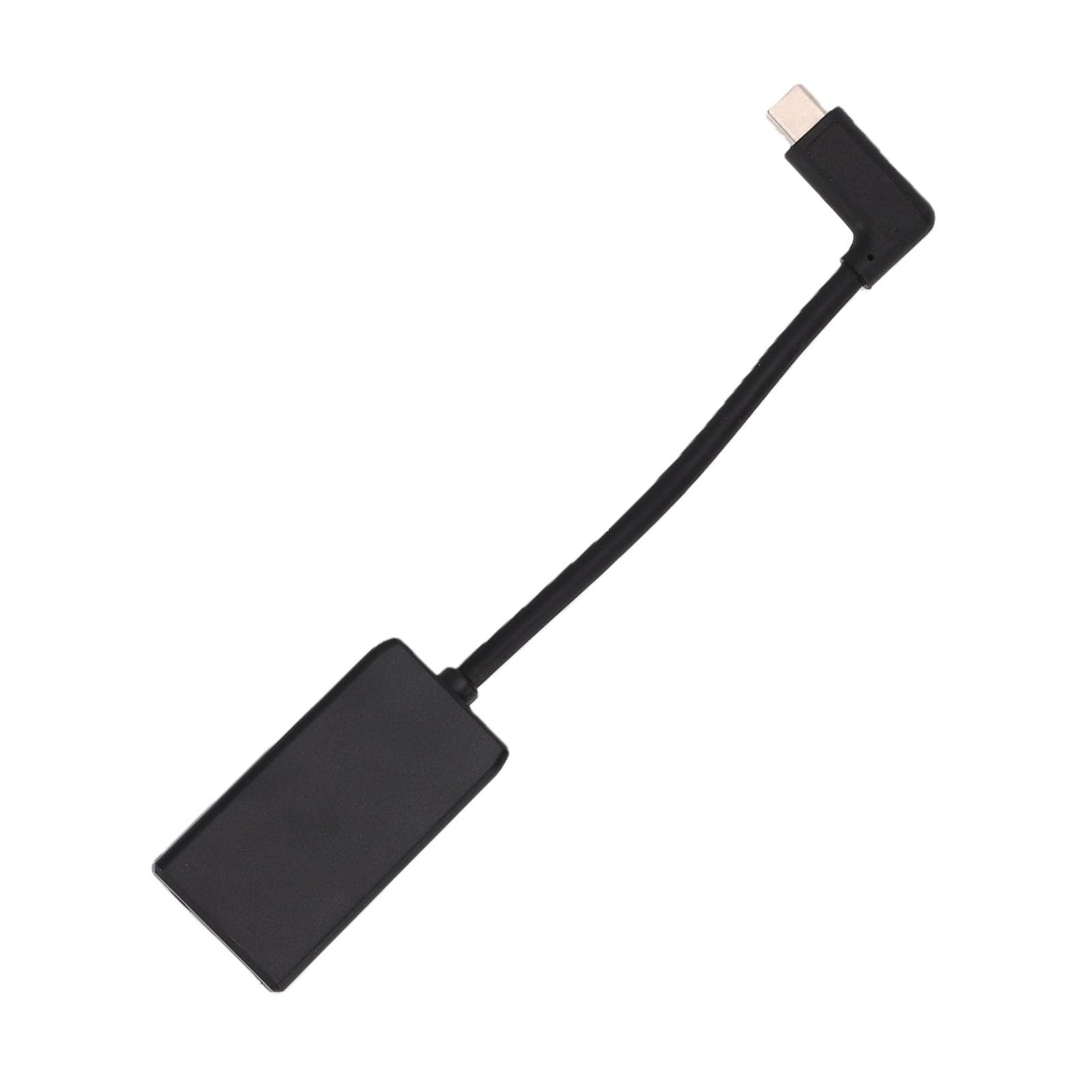 VBESTLIFE Adaptador de Micrófono Externo para Cámara, Micrófono Tipo C a 3,5 Mm con Conector de 90°, Audio Estéreo para Grabación de Vlog, ADC de 106 DB, Plug and Play para Entrevistas Al Aire Libre
