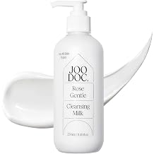 Rose Gentle Cleansing Milk 250ml | 68% Damascena Rose Water, Ceramide &amp; Marula Oil, Low-pH Face Cleanser, Korea Derma-skincare
