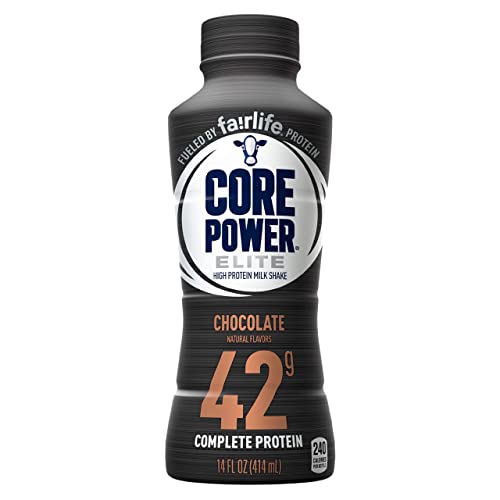 Core Power Elite High Protein Shake (42G), 3 Flavor Variety, Ready To Drink For Workout Recovery, 14 Fl Oz Bottles (Pack Of 24) #TOP2