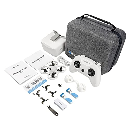 BETAFPV Cetus Pro FPV RTF Drohnen-Kit mit Fernbedienung FPV-Brille mit H&ouml;henhaltung Selbstschutz 3 Flugmodi Schildkr&ouml;tenmodus Flugbereit Einfach zu startendes f&uuml;r FPV-Anf&auml;nger Teenager