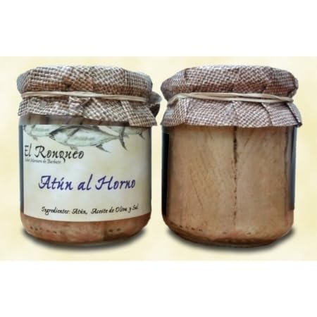 Filetes de Atún al horno en aceite de Oliva - 195 gr - El Ronqueo