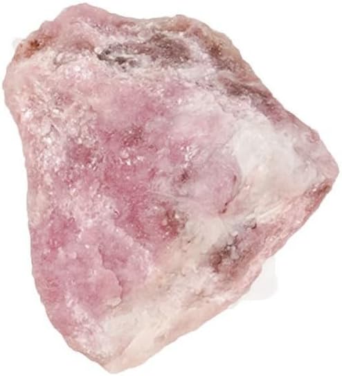 WHZHDMA Bulk Natural Crystal Rough Stone Natural Lithium Mica Crystal Rough Stone Ornaments Aromatherapy Diffuser Stone Rough Material Demagnetizing Stone Crushed Stone Rocks Stones and Crystals