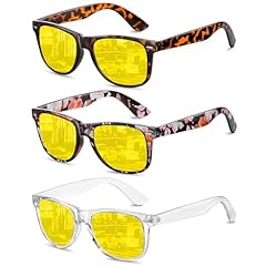 Brown Tortoise/Night Vision + Flower/Night Vision + Transparent White/Night Vision