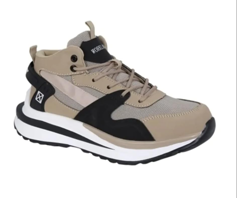 GenericWorkland Work Sneakers Platform Safety Shoes- Protective Anti-Smash Industrial Shoes (EU -40/MEDIUM)… (41)