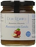mermelada casera de durazno  Mermeladas Don Ramiro - Mermelada Artesana Casera de Manzana con Canela - Elaborada sin Conservantes, ni Colorantes - Apta para Personas Alérgicas al Gluten - 250 gr