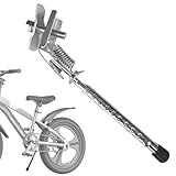 Fahrradständer für Kinderfahrräder, verstellbare Seitenhalterung hinten, höhenverstellbar, für Mountainbikes und Rennräder für Kinder mit 50-68 cm Rädern, Ersatz