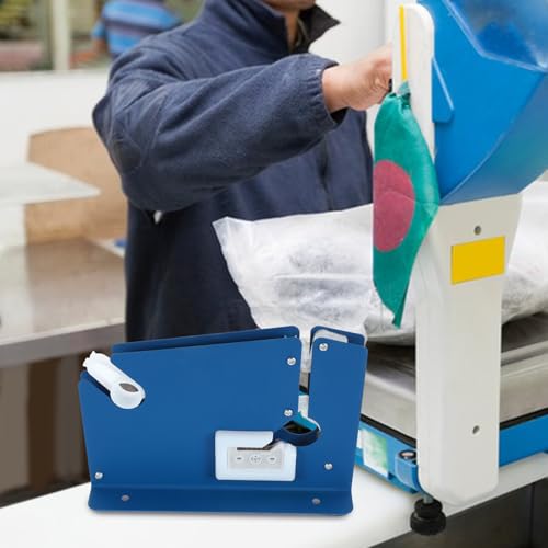 Machine à découper le ruban et scelleuse de paquet en fer bleu antidérapant - 5