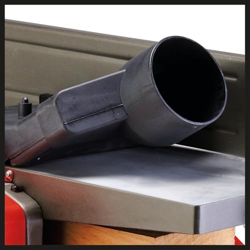 Bild 5 - Einhell Stationäre Hobelmaschine TC-SP 204/2 (1500 W, 9000 min-1, 204 mm Hobelbreite, stabile Konstruktion zum Dickenhobeln und Abrichten, ausziehbarer Ausgabebügel)