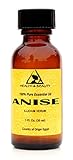 Anise Essential Oil Aromatherapy 100% Pure Natural 1 oz, 30 ml