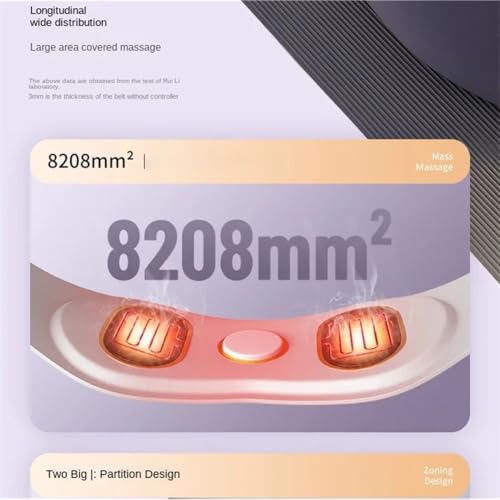 Masajeador de pulso EMS inteligente contra el dolor lumbar y abdominal 5