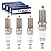 Produktbild 4x Original BOSCH 0242236510 Zündkerzen Kompatibel mit E81 E82 E87 E88 2005-2013 E90-E93 2005-2013 E60 E61 2004-2010 X1 E84 2009-2011 X3 E83 2006-2010 2.5L 2.8L 3.0L