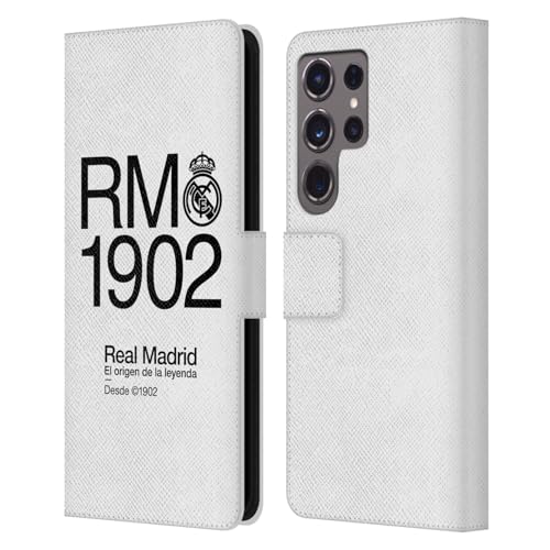Protégez votre Samsung S24 Ultra des rayures avec l'étui cuir Real Madrid