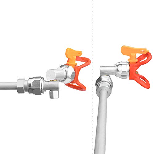 DUSICHIN DUS-180 Airless Paint Spray Gun Swivel Joint, 7/8 Inch Thread, 180 Degree Rotation