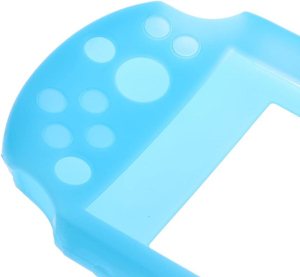 GRTD Silicone Rubber Protective Case for Sony Playstation PS Vita 2000 PSV 2000 Sky Blue//496