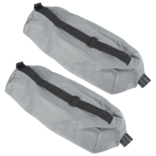 Lot de 2 sacs à poussière pour ponceuse, 50,8 x 20,3 cm, sacs de collecte de poussière en ABS avec sangle réglable, accessoires de rechange universels pour...