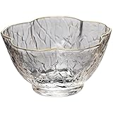 Yardwe Mehrzweck Glas Wasserbecher aus Zartem Glas mit Feinkörniger Struktur Hitzebeständig und Tragbar für Büro und Zuhause